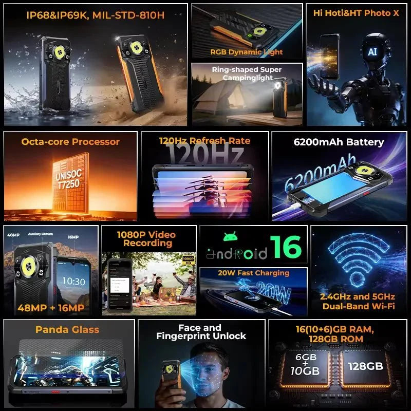 HOTWAV Cyber 17 Rugged Phone